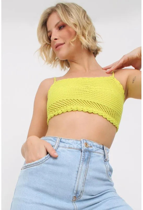 TOP TRICOT CROPPED LANÇA PERFUME