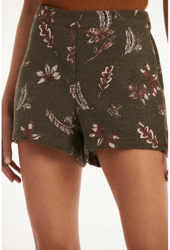 SHORTS JACQUARD ESTAMPADO CANAL