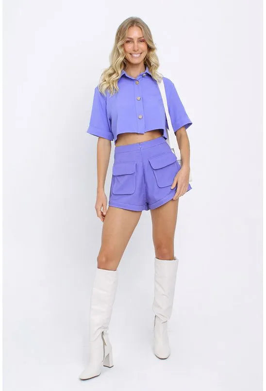 CAMISA CROPPED LANÇA PERFUME
