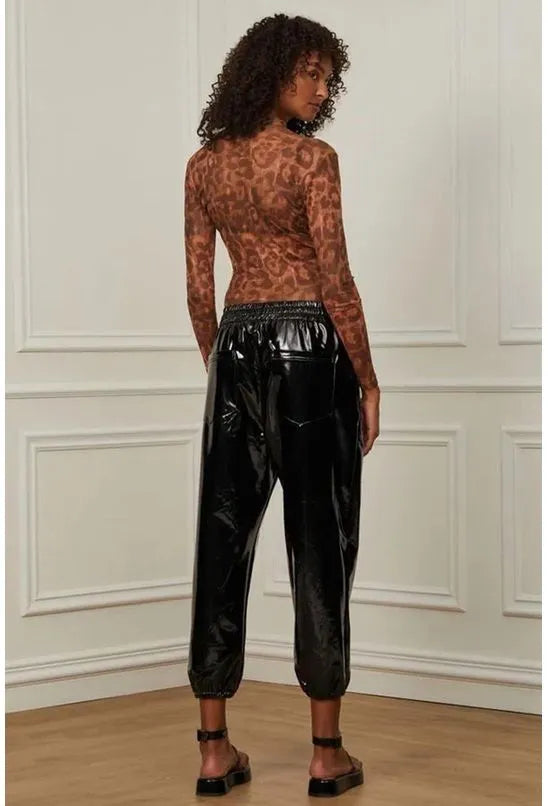 CALÇA LIKE LEATHER JOGGER ANIMALE JEANS