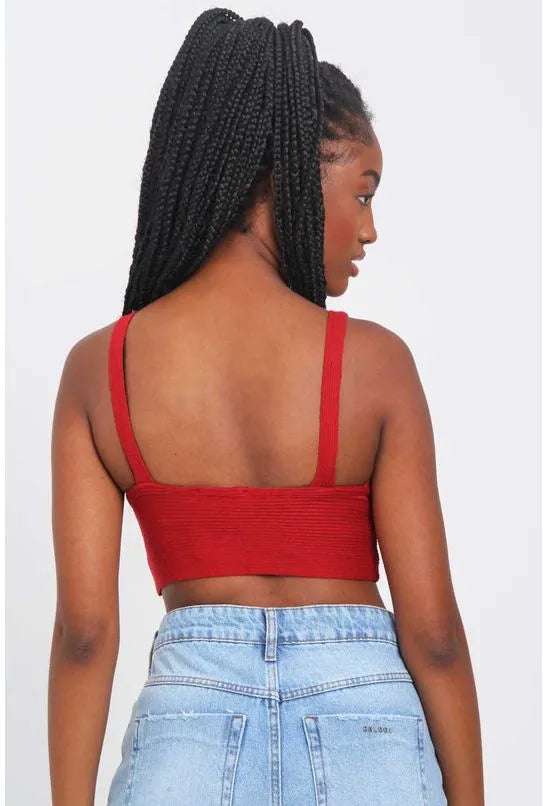 BLUSA TRICOT ACRÍLICO COM ALÇA MERCATTO