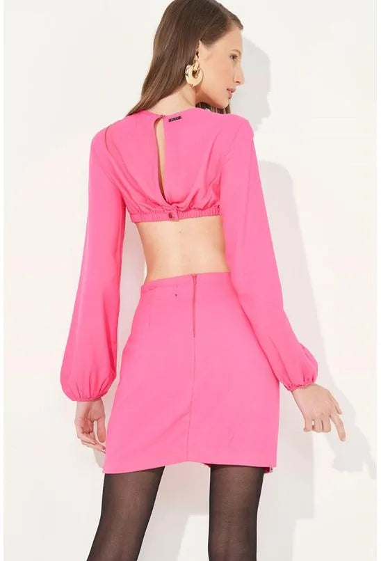 BLUSA COM BORDADO MANUAL COLCCI