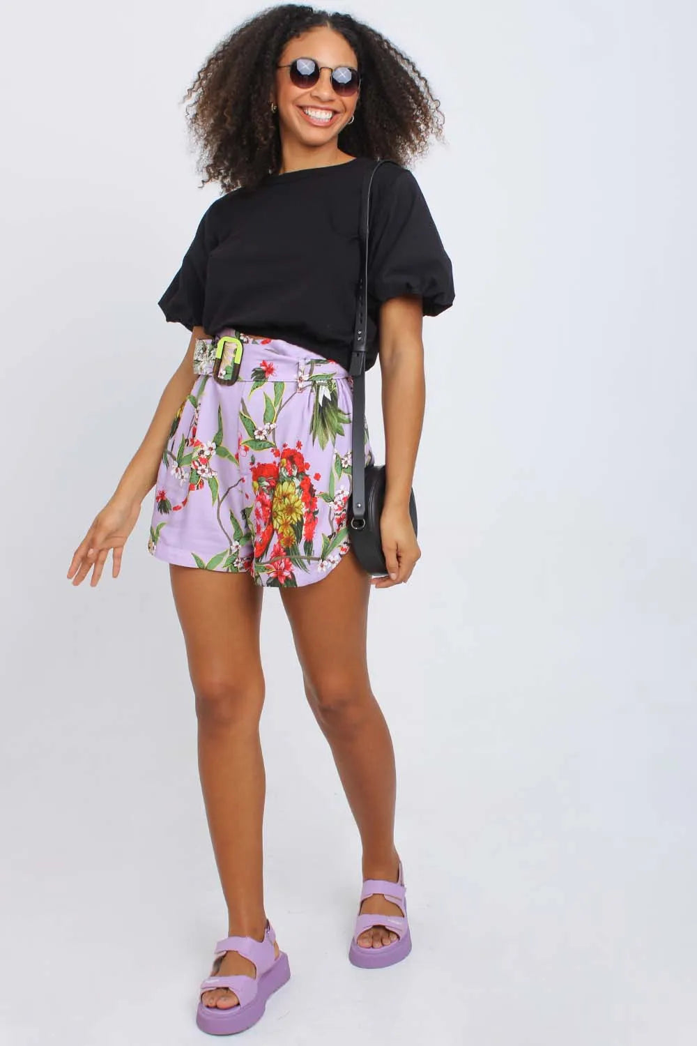SHORT ALFAIATARIA ESTAMPADO FORUM