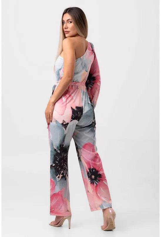 MACACÃO MANGA ÚNICA LONGA AQUARELA ILUSTRE PEQUIÁ