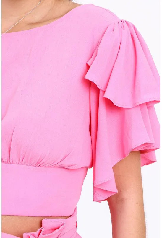 CROPPED AMARRAÇÃO CREPE ALL IS LOVE