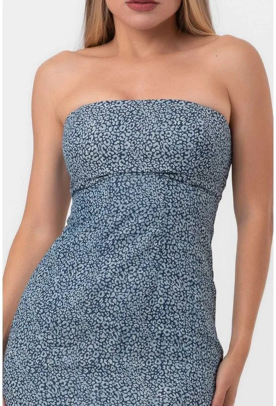 VESTIDO JEANS MIDI FENDA JAGUAR LABRAVA
