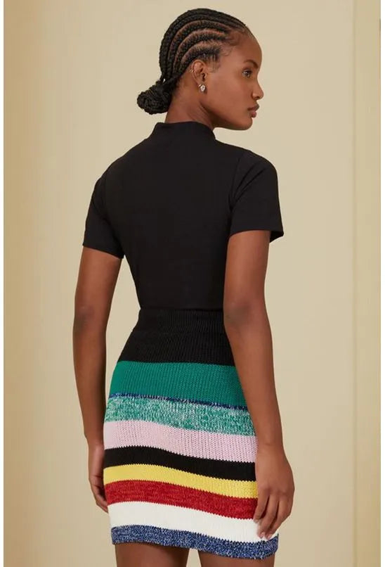 SAIA DE TRICOT FIOS ANIMALE