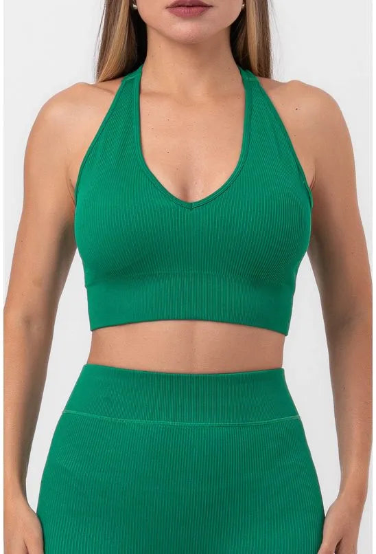 TOP FITNESS PULSE DECOTE V VERDE BABADOTOP