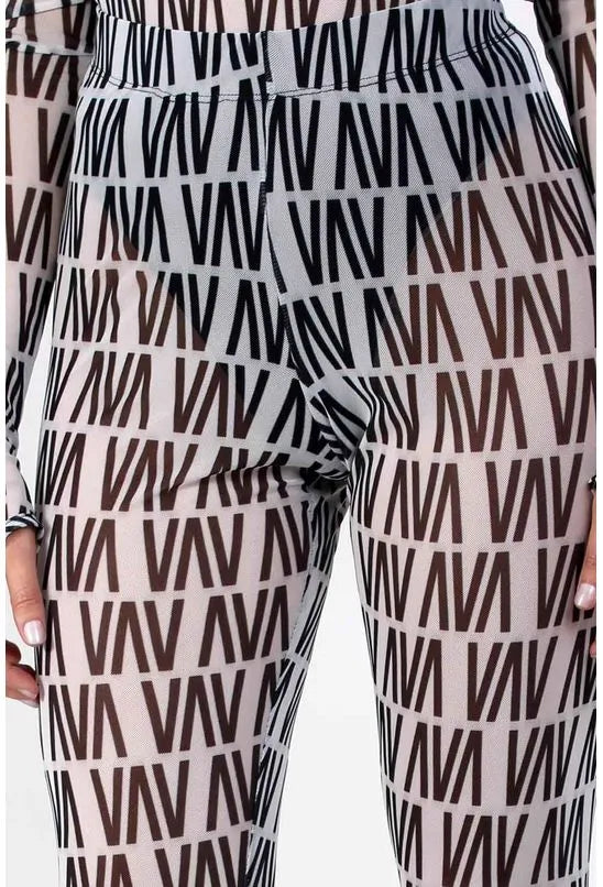 MEIA CALÇA GRAPHIC WHITE LOGO LABRAVA