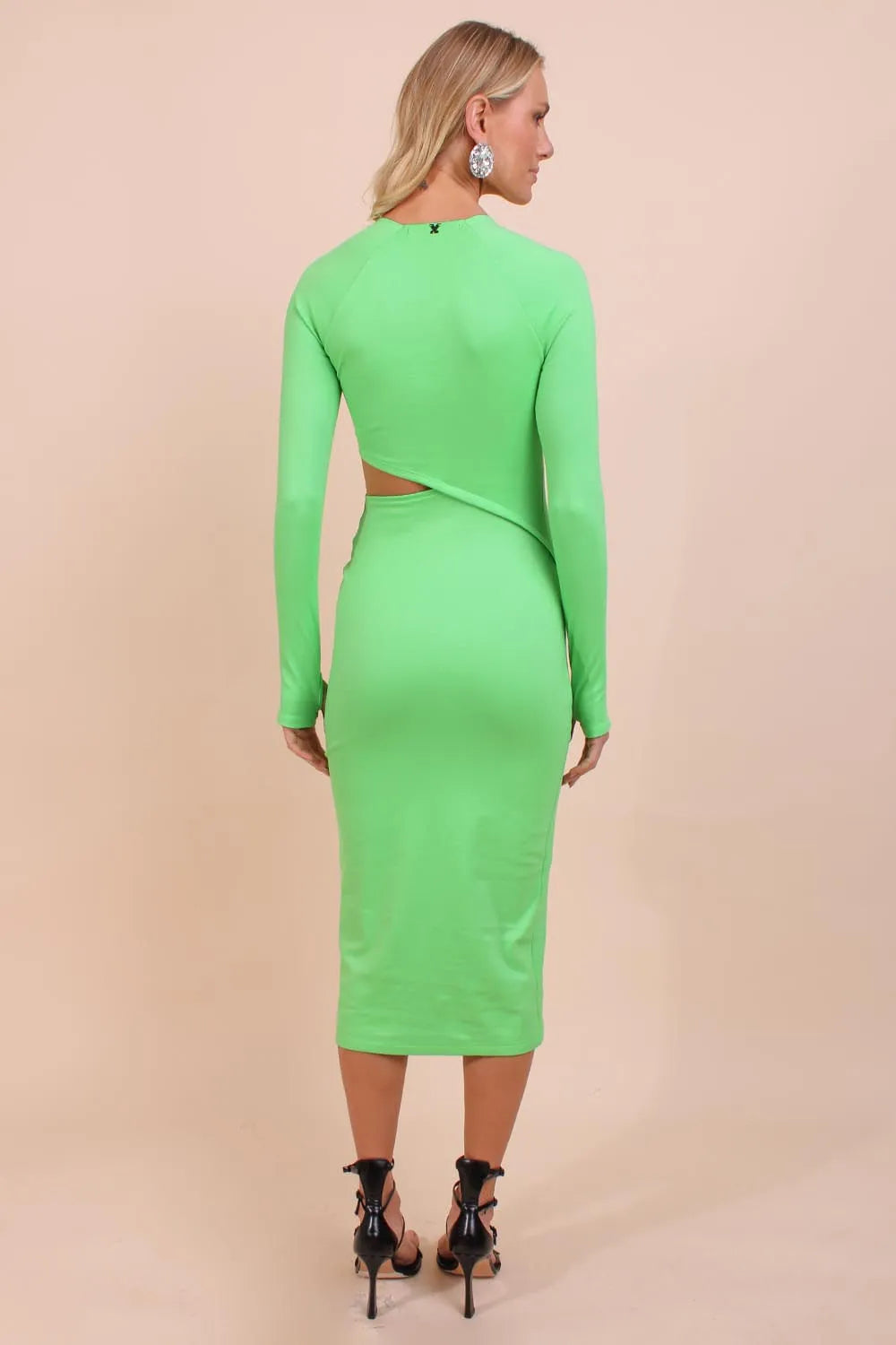 VESTIDO ASSIMÉTRICO SUPER MIDI JEANSLOSOPHY