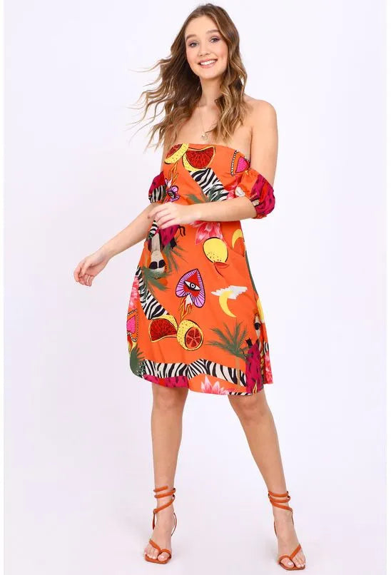 VESTIDO CURTO COM BOLSO MERCATTO