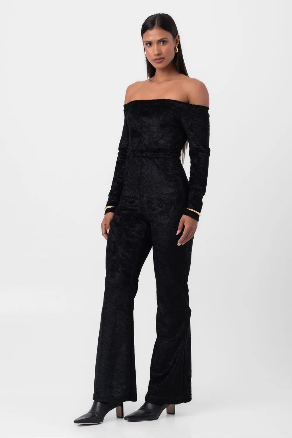 MACACÃO CAMURÇA OMBRO A OMBRO PRETO LABRAVA