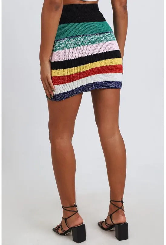 SAIA DE TRICOT FIOS ANIMALE